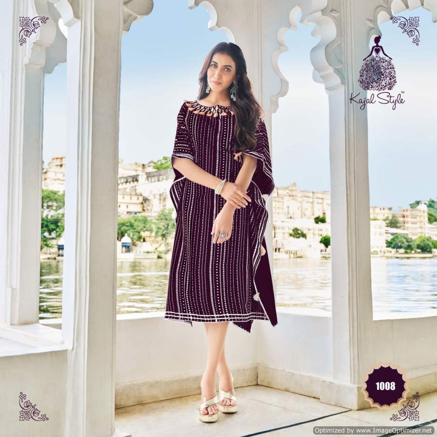 Cocktail 1 Islamic Fancy Casual Wear Kaftan Kurti Collection